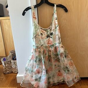 Alice + Olivia Chara sleeveless scoop neck dress